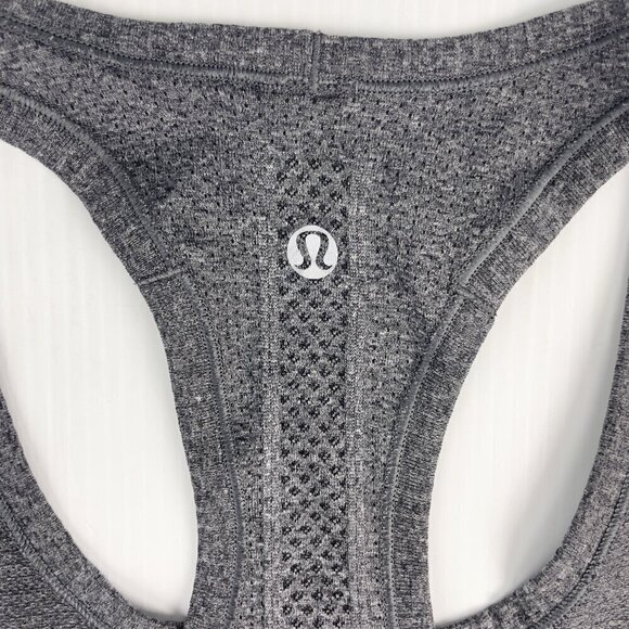 Lululemon Run Swiftly Tech Racerback Heathered Inkwell - Picture 6 of 9
